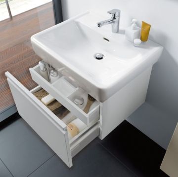 Раковина Laufen (Лауфен) Pro 65х48х11,5см, подвесная/накладная с 1 отверстие, цвет: белый 8.1895.3.000.104.1