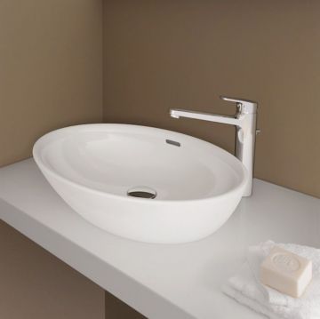 Раковина Laufen (Лауфен) Pro -чаша 52х39х15 см, без отверстий, цвет: белый 8.1296.4.000.109.1