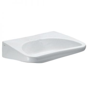 Раковина Laufen (Лауфен) Rehab подвесная, 66x55x16.5см, без барьера, цвет: белый 8.1060.3.000.000.1