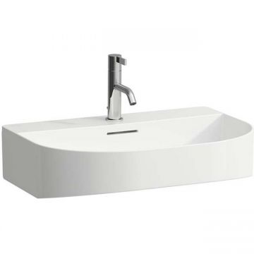 Раковина Laufen Sonar накладная 60x42x14см, с 1 отверстие, цвет: белый 8.1634.2.000.104.1