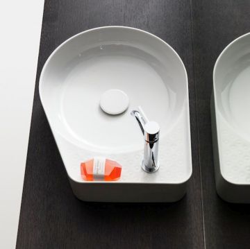 Раковина Laufen VAL -чаша 50х40х12.5 см, 1 отверстие, цвет: белый 8.1228.1.000.104.1