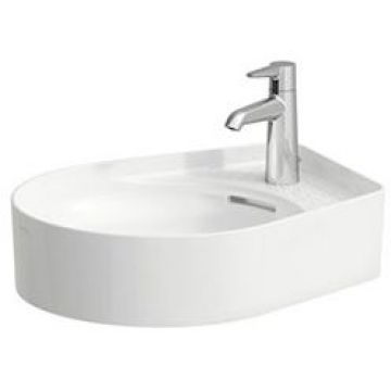 Раковина Laufen VAL -чаша 50х40х12.5 см, 1 отверстие, цвет: белый 8.1228.1.000.104.1