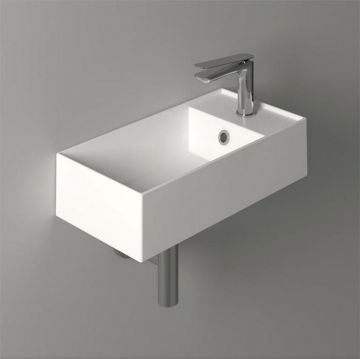 Раковина Simas (Симас) Agile 50х28 см, 1 отверстие, цвет: белый AG50 bi*1