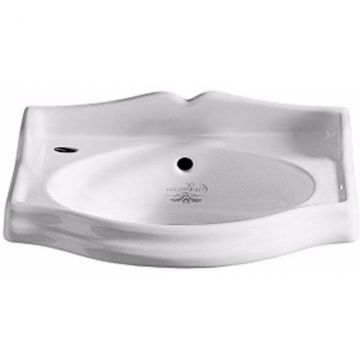 Раковина Simas (Симас) Arcade 37х28 см, 1 отверстие слева, цвет: белый AR035bi*1sx