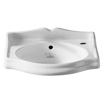 Раковина Simas (Симас) Arcade 37х28 см, 1 отверстие справа, цвет: белый AR035bi*1dx