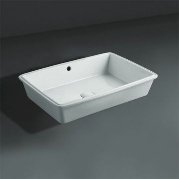 Раковина Simas (Симас) Lavabi darredo 55х35 см, без отверстий, цвет: белый S60 bi