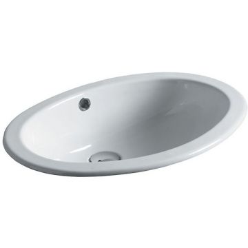 Раковина Simas Lavabi darredo 55х42 см, без отверстий, цвет: белый S50P bi