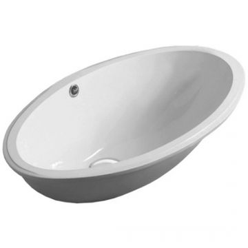 Раковина Simas Lft Spazio 66х39 см, без отверстий, цвет: белый LFT74bi