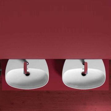 Раковина Simas (Симас) Vignoni 60х46 см, 1 отверстие, цвет: белый VI10bi*1