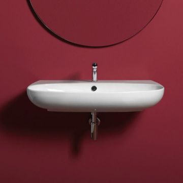 Раковина Simas Vignoni 80х50 см см, 1 отверстие, цвет: белый VI11bi*1