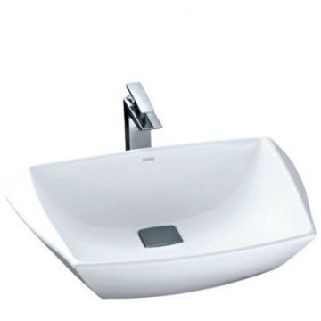 Раковина Toto (Тото) Jewelhex 60.7х48.3 см, без отверстий, цвет: белый LW681B#W