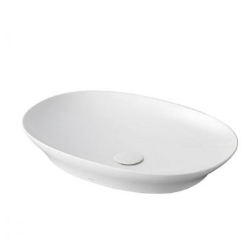 Раковина Toto (Тото) Neorest 60x42x11.7 см, без отверстий, полувстраеваемая, CeFiONtect, LinearCeram, цвет: белый L4706E#XW