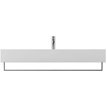 Раковина Alice (Элис) Spy 101x46х13.5 см, накладная/подвесная, без отверстий, цвет: белый глянцевый 34350101N