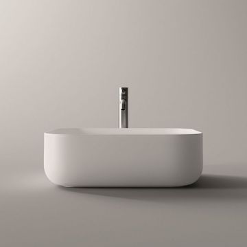 Раковина Alice (Элис) Unica 50x37х16.5 см, накладная, без отверстий, цвет: белый глянцевый 32190101