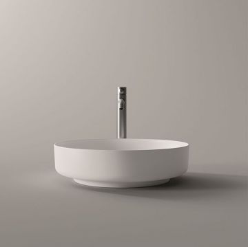 Раковина Alice (Элис) Form 45 см, накладная, без отверстий, цвет: белый глянцевый 22420101