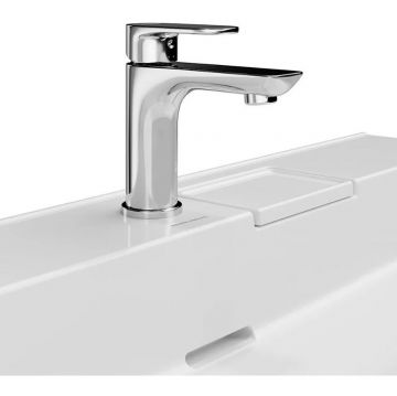 Раковина Kerama Marazzi (Керама Марацци) Logica накладная, 60.5х48.5 см, с 1 отверстие, цвет: белый глянцевая LO.wb.60.1