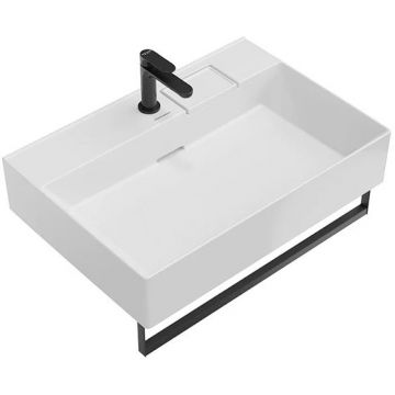 Раковина Kerama Marazzi Logica подвесная, 70х48 см, с 1 отверстие, цвет: белый глянцевая LO.wb.70.1
