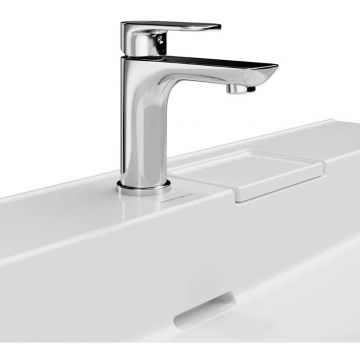 Раковина Kerama Marazzi (Керама Марацци) Logica подвесная, 90х48 см, с 1 отверстие, цвет: белый глянцевая LO.wb.90.1