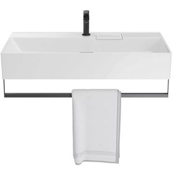 Раковина Kerama Marazzi (Керама Марацци) Logica подвесная, 90х48 см, с 1 отверстие, цвет: белый глянцевая LO.wb.90.1