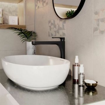 Раковина Kerama Marazzi (Керама Марацци) Plaza накладная, 60х37 см, без отверстий, цвет: белый глянцевая PLR.wb.60