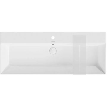 Раковина Kerama Marazzi (Керама Марацци) Grande подвесная 119.5х18 см, с 1 отверстие, цвет: белый глянцевая GR.wb.120