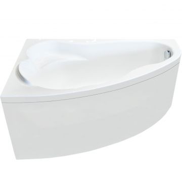 Акриловая ванна Creto (Крето) Glaze 140х90 см левая 16-14090L белая