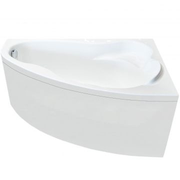 Акриловая ванна Creto (Крето) Glaze 140х90 см правая 16-14090R белая