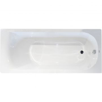 Акриловая ванна Creto (Крето) Scala 150х70 на каркасе 1-1156 белая