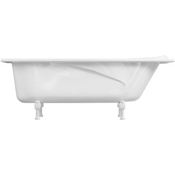 Ванна из литьевого мрамора 170х75 см Creto (Крето) Nova 23-1113 белая