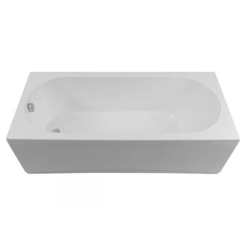 Ванна акриловая Aquanet (Акванет) Lotos 180x80 см (с каркасом) 00332845, белый