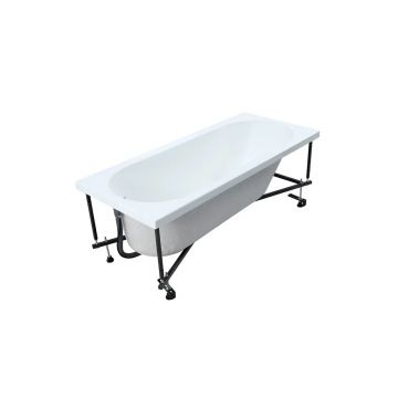 Ванна акриловая Aquanet (Акванет) Lotos 165x70 см (с каркасом) 00330873, белый