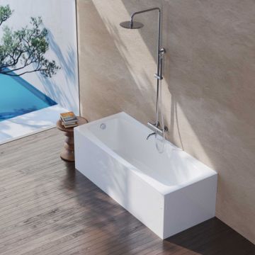Ванна Berges (Бергес) FEYA акриловая, цвет белый, 160х70 см (050011)