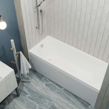 Ванна обрезная прямоугольная Тритон (Triton) акриловая Дюна 1600х700х600 мм (Щ0000046113) (без монтажного комплекта/ножек)