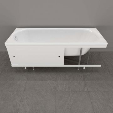 Экран под ванну раздвижная лицевая Тритон (Triton) Арт 1580х490 мм белая (Щ0000064091)