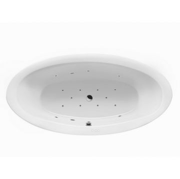 Ванна акриловая овальная Excellent (Экселент) Lumina 190x95 см RELAX WAEX.LUM19.RELAX.CR хром