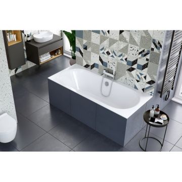 Ванна акриловая прямоугольная Excellent Oceana Slim 170x75 см WAEX.OCE17WHS белый