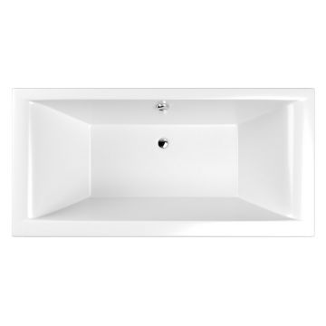 Ванна акриловая прямоугольная Whitecross (Вайткросс) Savia Duo 170х80 см белый 0103.170080.100