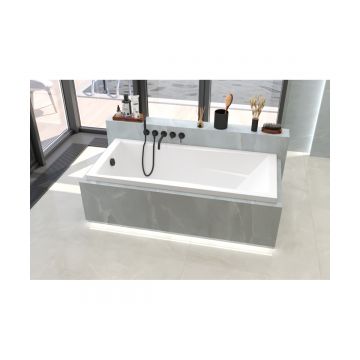 Ванна акриловая прямоугольная Whitecross (Вайткросс) Palace 180х80 см белый 0104.180080.100