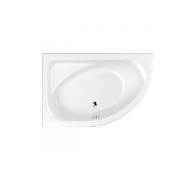 Ванна акриловая четверть круга Whitecross (Вайткросс) Aquarella 170х110 см левый белый 0108.170110.100