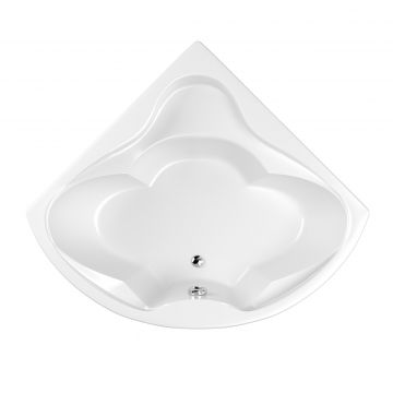 Ванна акриловая четверть круга Whitecross (Вайткросс) Konsul 150х150 см белый 0110.150150.100