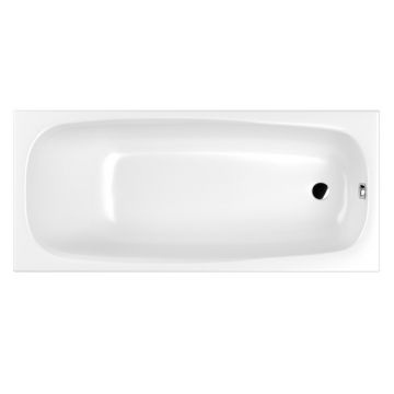 Ванна акриловая прямоугольная Whitecross Layla Slim 170х75 см белый глянец 0122.170075.100