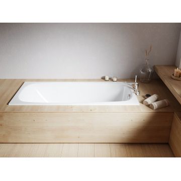 Ванна акриловая прямоугольная Whitecross Layla Slim 170х75 см белый глянец 0122.170075.100