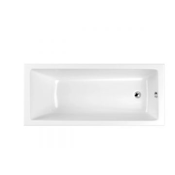 Ванна акриловая прямоугольная Whitecross (Вайткросс) Wave 170х70 см белый 0101.170070.100