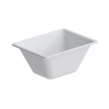 Контейнер с крышкой для ванны Am.Pm (Ам.Пм) Gem W90A-070-070W-C белый