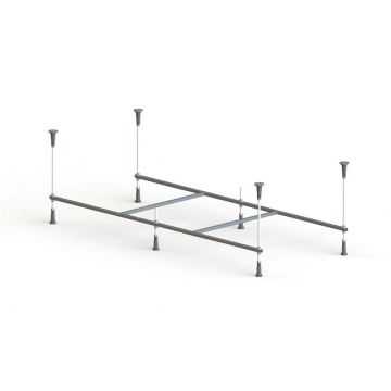 Каркас для ванны Am.Pm (Ам.Пм) Gemы 160х70 см W93A-160-070W-R серый