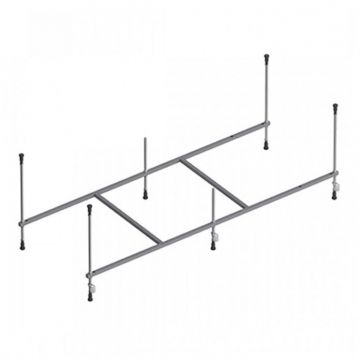 Каркас для ванны Am.Pm (Ам.Пм) Inspire V2.0, 170х75см , комплект W52A-170-075W-R серый