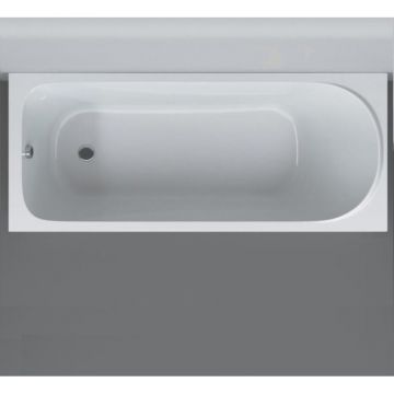 Ванна акриловая Am.Pm (Ам.Пм) Sense 170x70см, каркас, слив-перелив, комплект W75A-170-070W-KL белый