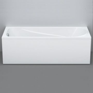 Ванна акриловая Am.Pm (Ам.Пм) Sense 170x70см, каркас, слив-перелив, комплект W75A-170-070W-KL белый