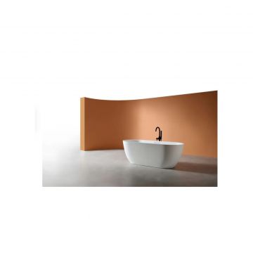 Ванна из искусственного камня Abber (Аббер) Frankfurt AM9941 белая матовая