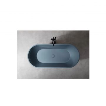 Ванна из искусственного камня Abber (Аббер) Frankfurt AM9941G серая матовая